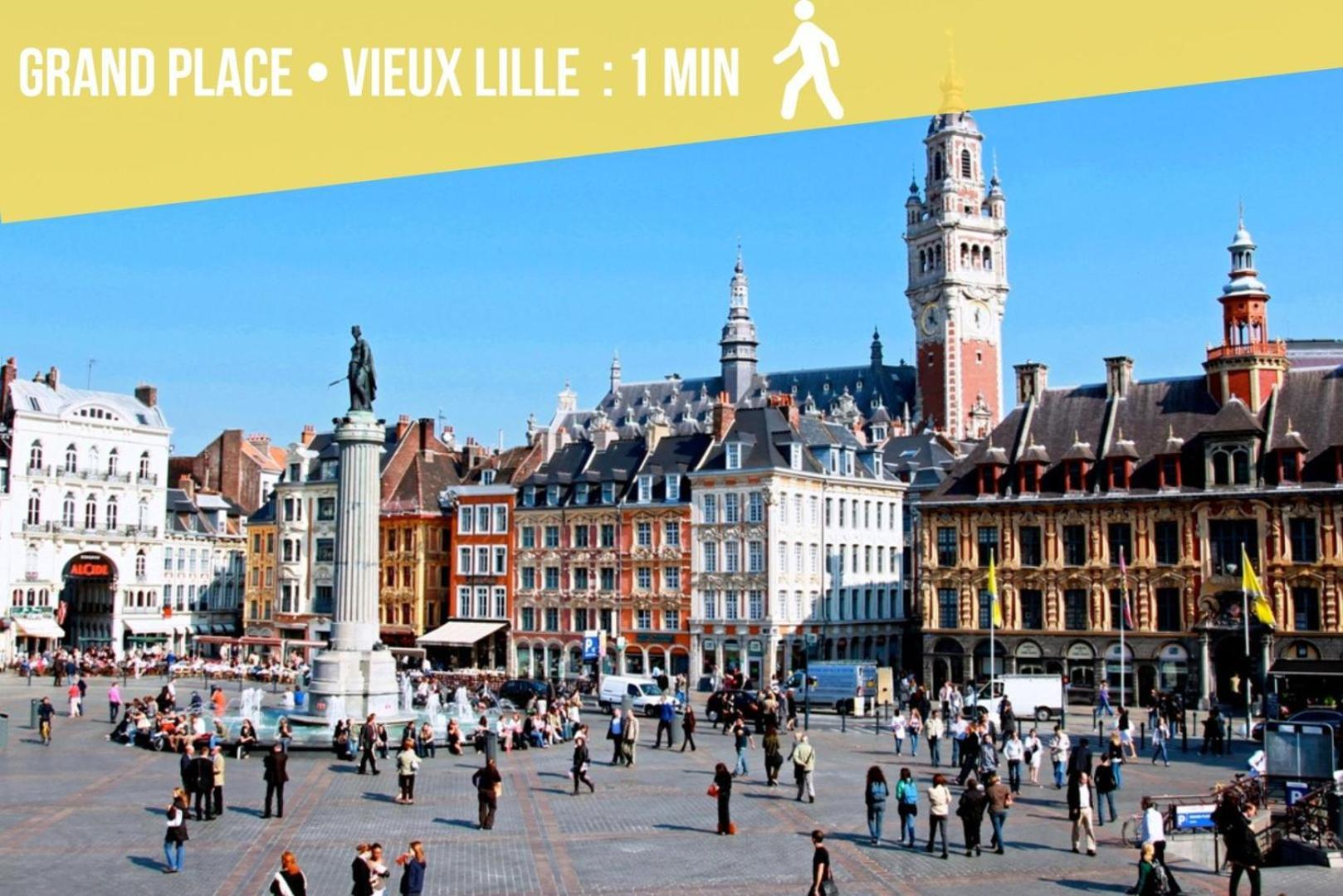 Lille Centre - 1Br In The Heart Of Lille! Apartamento Exterior foto